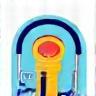 Diagnosis service icon showing stethoscope and joint