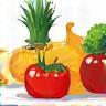 Nutritional counseling icon showing healthy foods